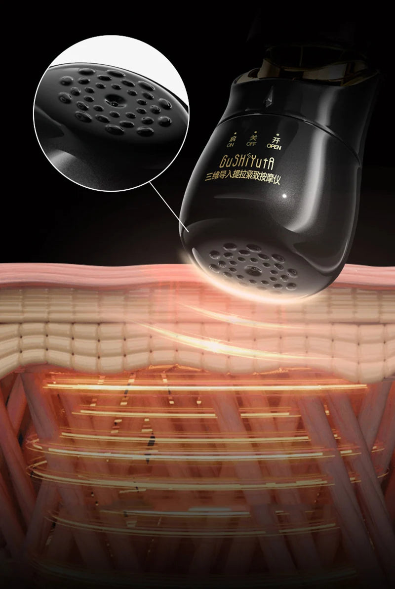 Caliora™ | Aparato de masaje 3 en 1: rostro, cuello y ojos