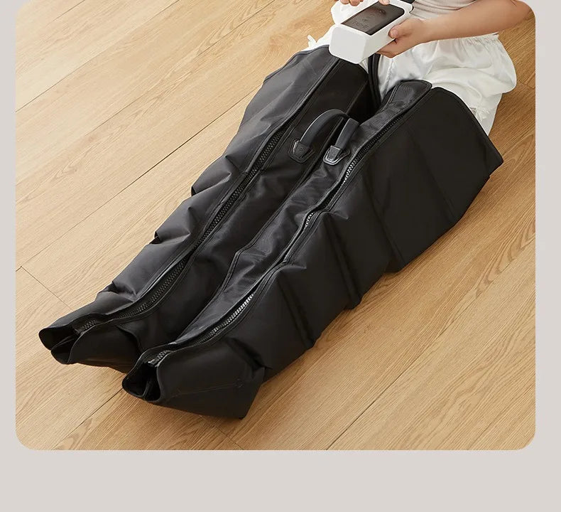 Caliora™ | Jinkairui — Masajeador de piernas con compresión de aire (amasamiento + calor)